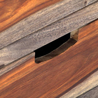 Thumbnail for Sideboard Grau 160x40x75 cm Massivholz
