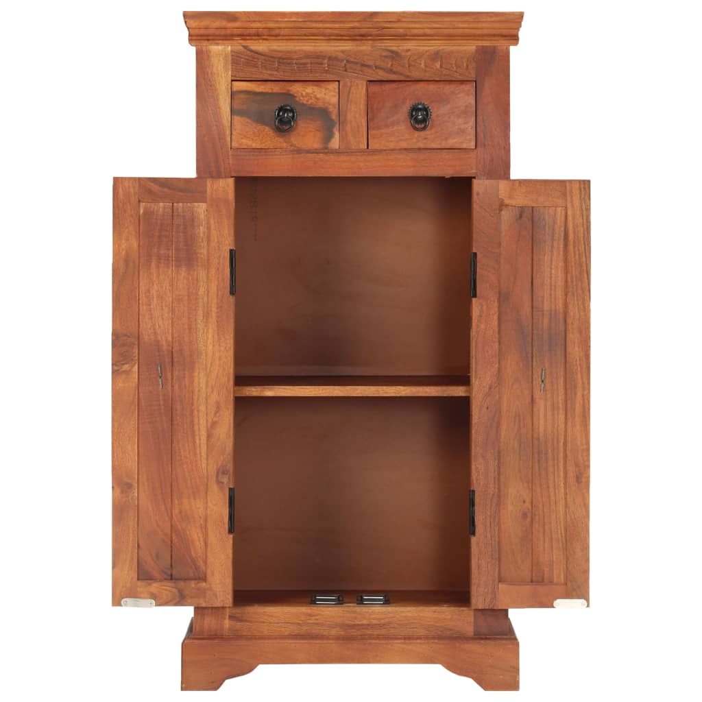 Sideboard 50×30×100 cm Massivholz Akazie