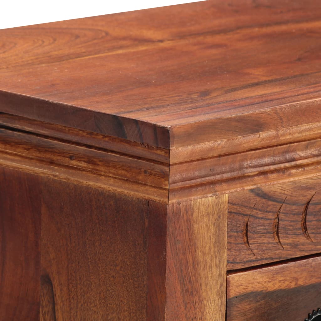 Sideboard 50×30×100 cm Massivholz Akazie