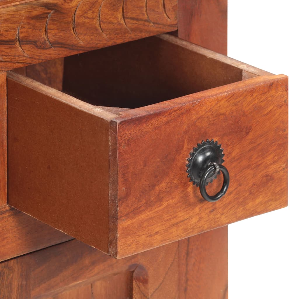 Sideboard 50×30×100 cm Massivholz Akazie