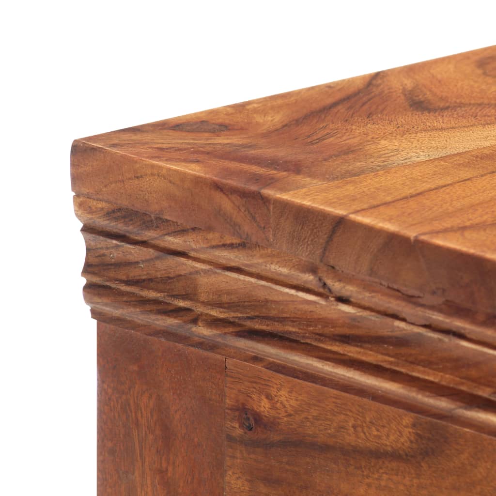 Sideboard 62x30x75 cm Massivholz Akazie