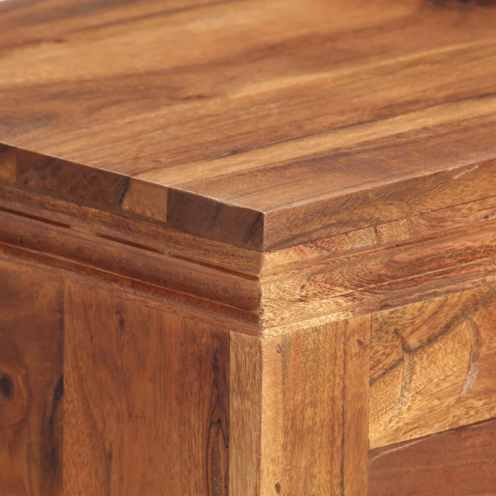 Sideboard 63x30x75 cm Massivholz Akazie