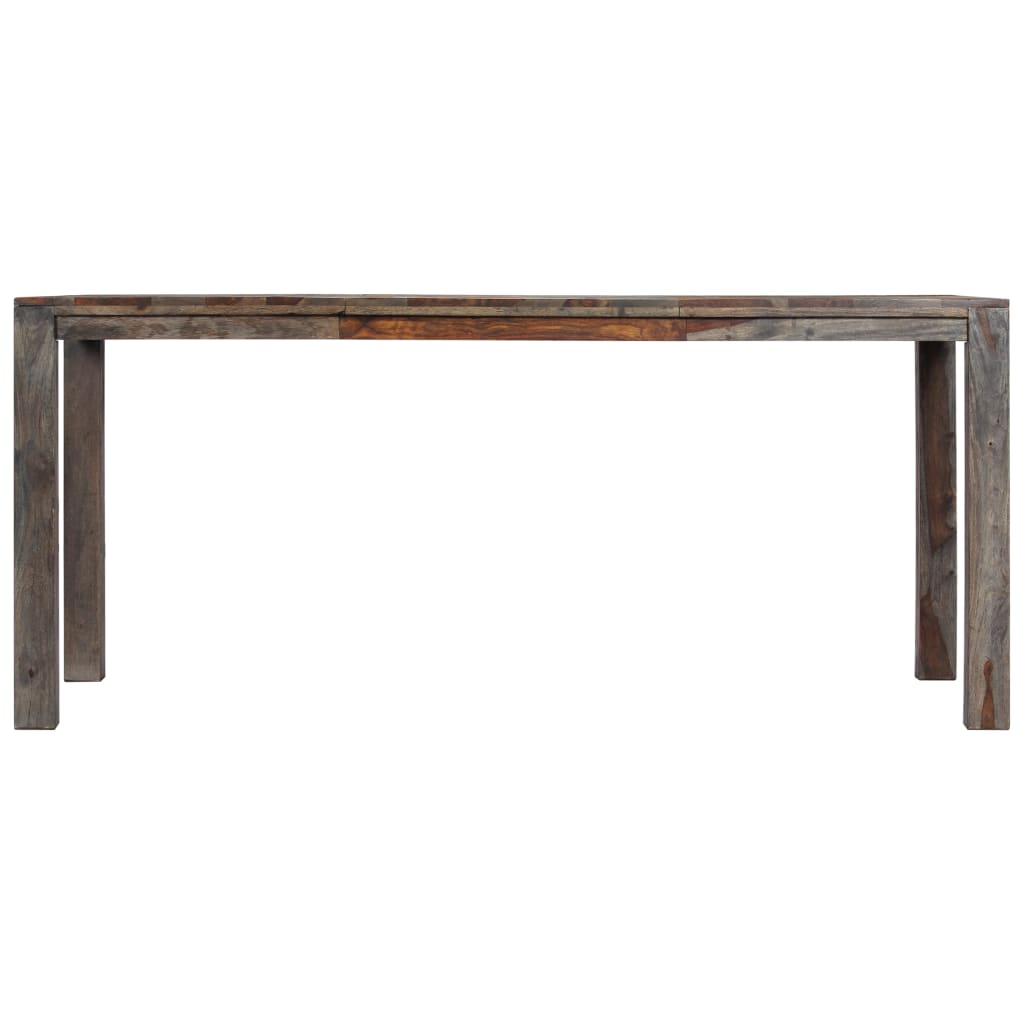 Esstisch Grau 180 x 90 x 76 cm Massivholz