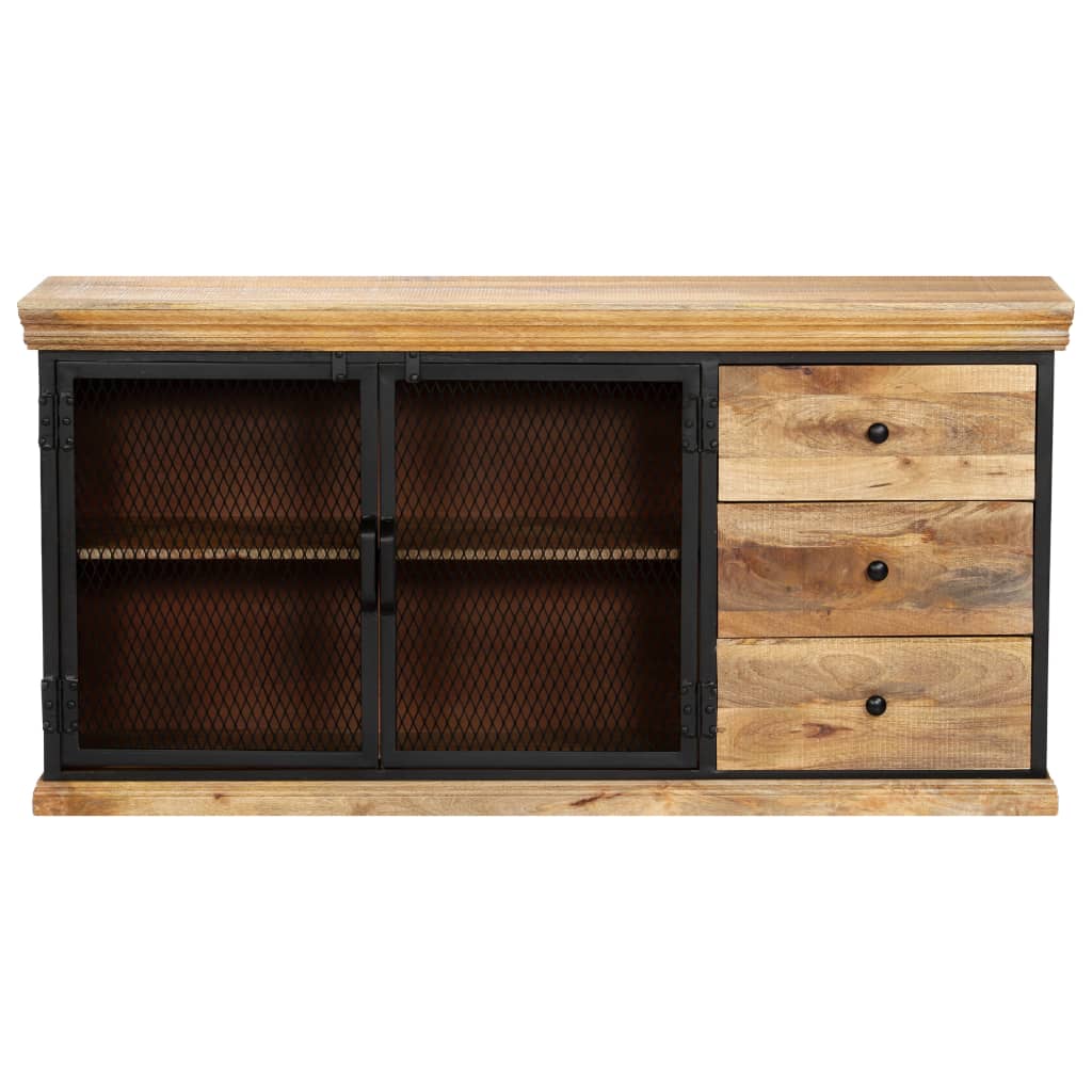 Sideboard 150x40x75 cm Massivholz Mango