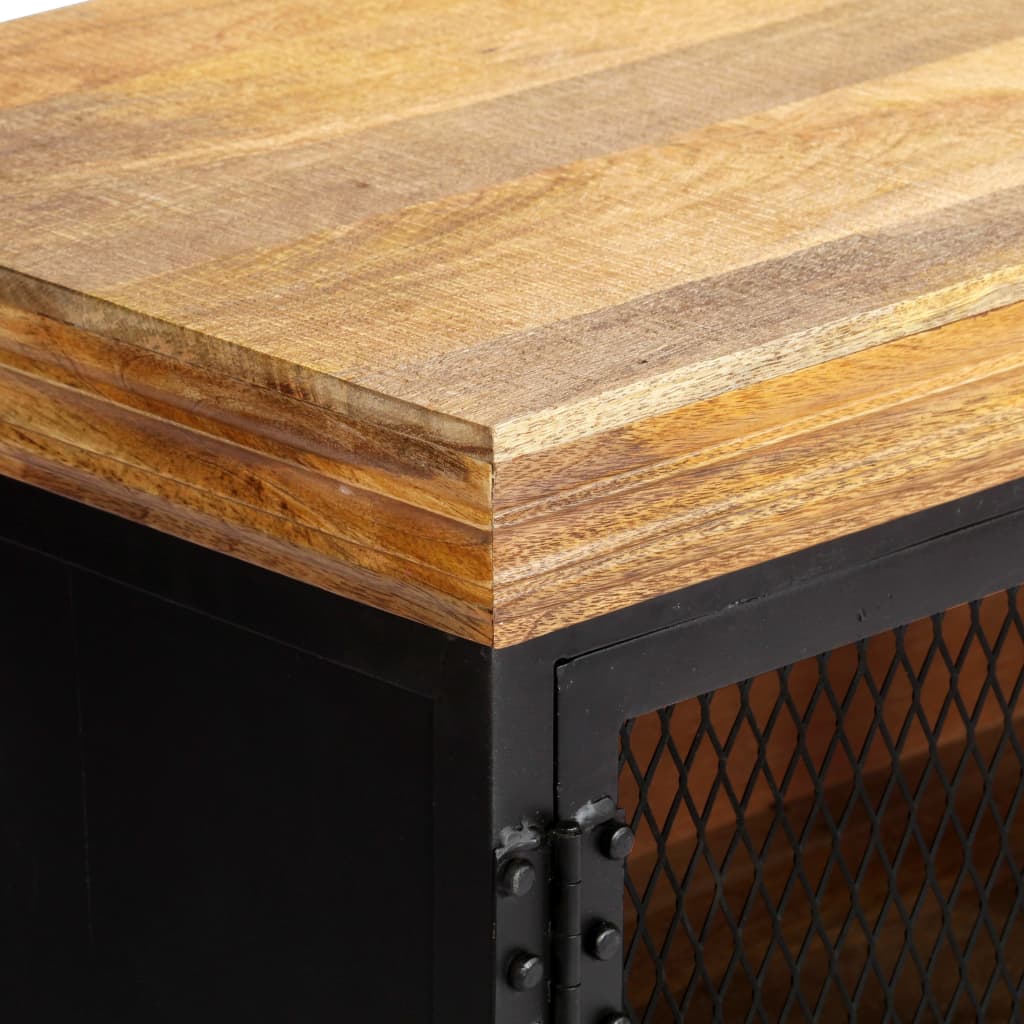 Sideboard 150x40x75 cm Massivholz Mango