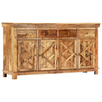 Thumbnail for Sideboard mit 4 Schubladen 160x40x85 cm Massivholz Mango