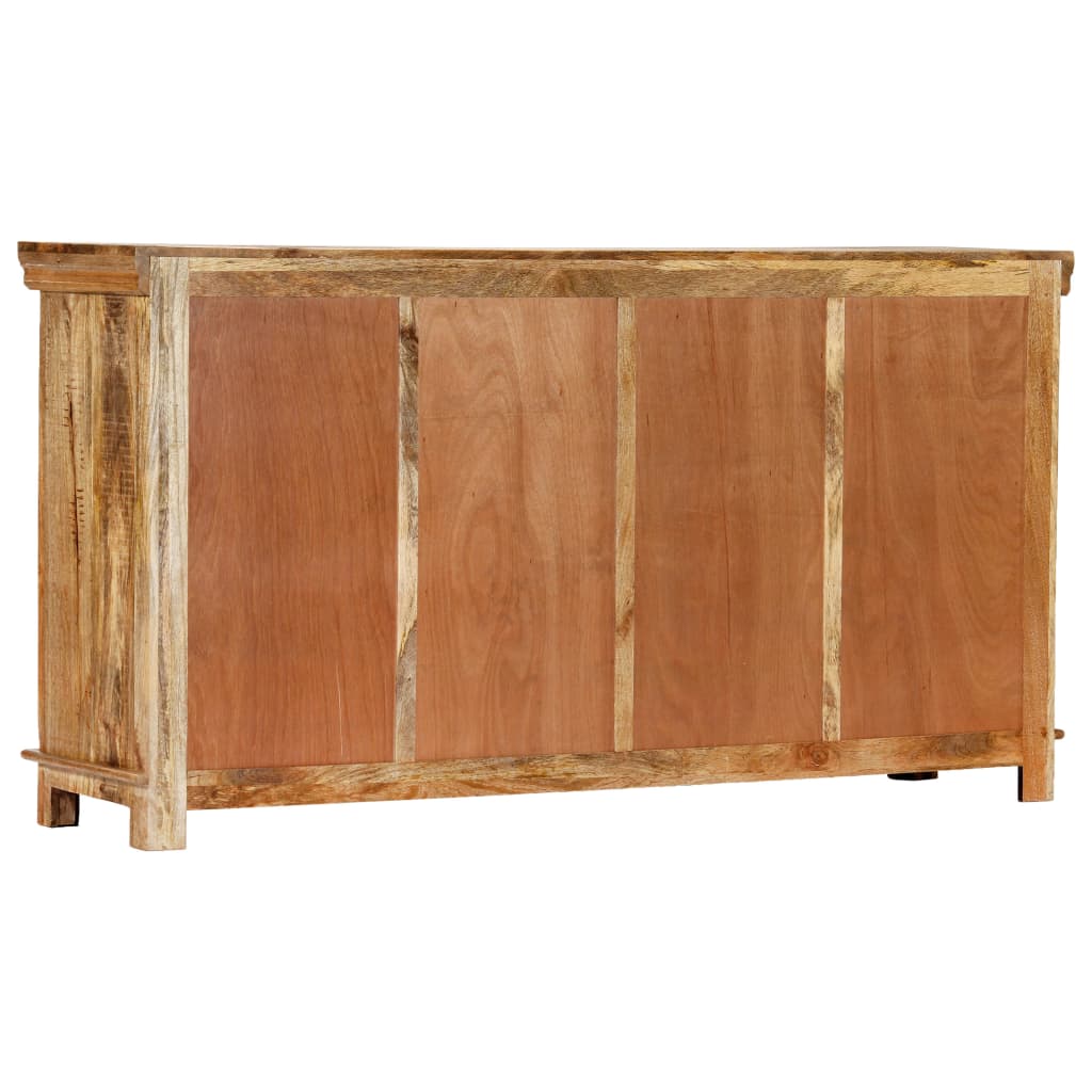 Sideboard mit 4 Schubladen 160x40x85 cm Massivholz Mango