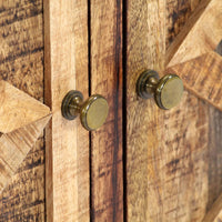 Thumbnail for Sideboard mit 4 Schubladen 160x40x85 cm Massivholz Mango