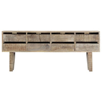 Thumbnail for Sideboard 140×30×60 cm Massivholz Mango