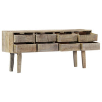 Thumbnail for Sideboard 140×30×60 cm Massivholz Mango