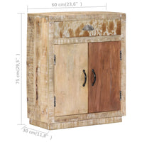 Thumbnail for Sideboard 60x30x75 cm Massivholz Mango