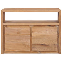 Thumbnail for Sideboard 80x30x60 cm Massivholz Teak