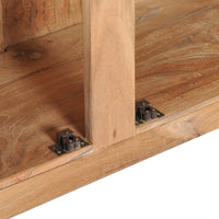 Thumbnail for Sideboard 80x30x60 cm Massivholz Teak