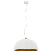 Thumbnail for Pendelleuchte Weiß und Golden Ø50 cm E27