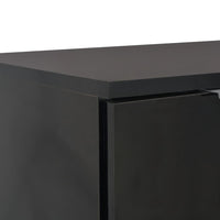 Thumbnail for Sideboard Hochglanz-Schwarz 71x35x80 cm Holzwerkstoff