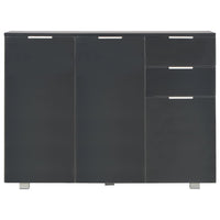 Thumbnail for Sideboard Hochglanz-Schwarz 107x35x80,5 cm