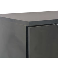 Thumbnail for Sideboard Hochglanz-Schwarz 107x35x80,5 cm