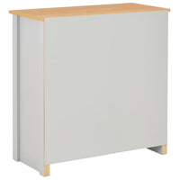 Thumbnail for Sideboard Grau vidaXL Sideboard Grau 79 x 35 x 81 cm
