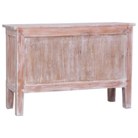 Thumbnail for Sideboard mit 2 Schubladen 90 x 30 x 60 cm Massivholz Mahagoni