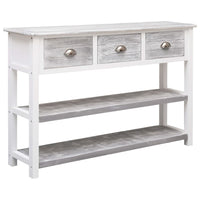 Thumbnail for Sideboard Antik-Grau 115x30x76 cm Holz