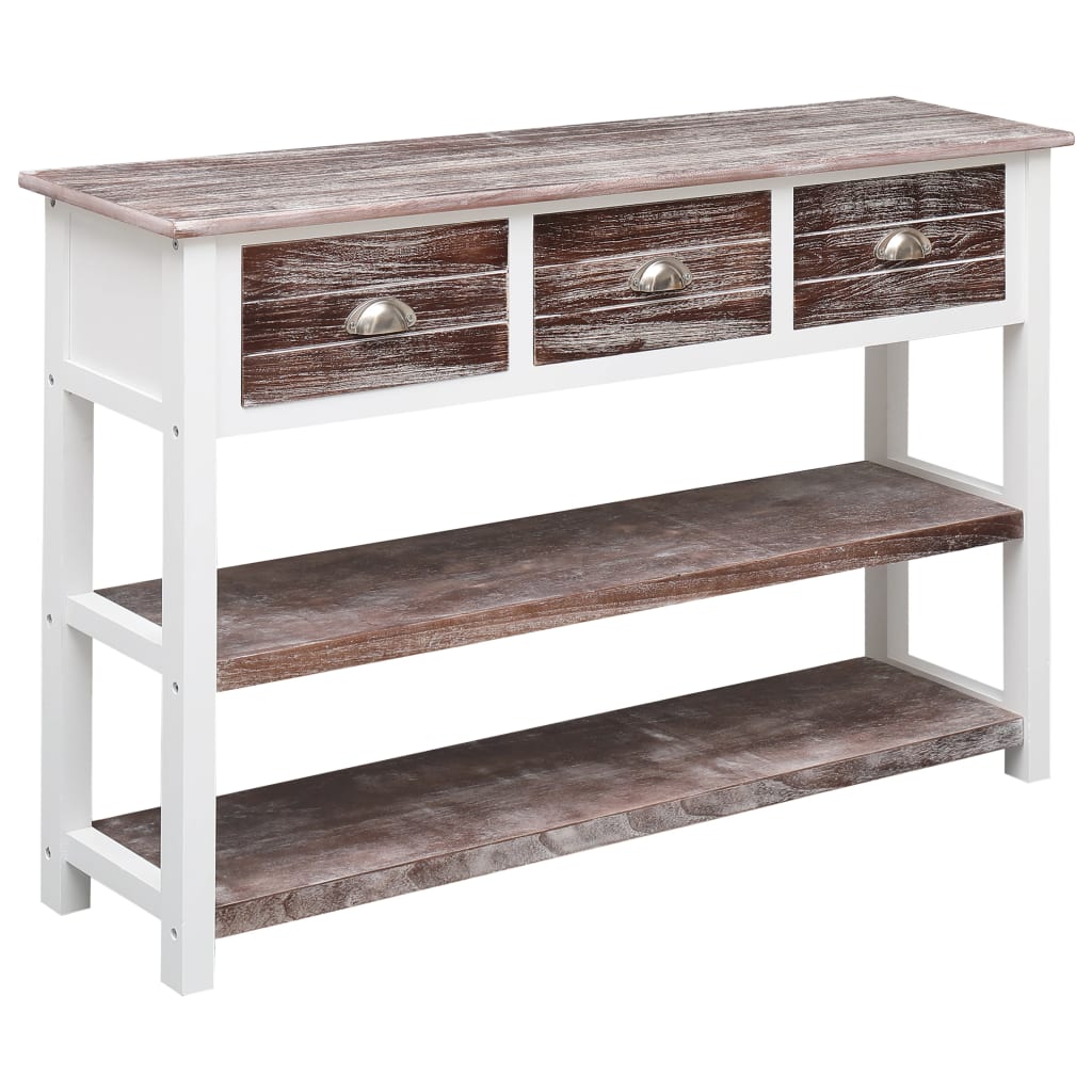 Sideboard Antik-Braun 115x30x76 cm Holz