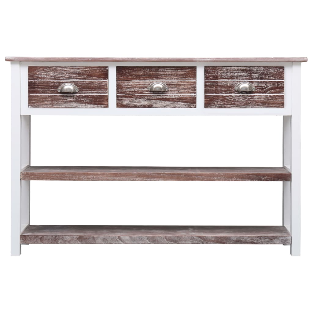 Sideboard Antik-Braun 115x30x76 cm Holz