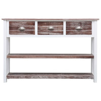 Thumbnail for Sideboard Antik-Braun 115x30x76 cm Holz