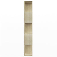 Thumbnail for Bücherregal/Raumteiler Sonoma-Eiche 80x24x159 cm Holzwerkstoff