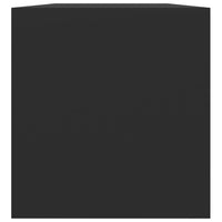 Thumbnail for Schallplatten-Aufbewahrungsbox Schwarz 71x34x36cm Holzwerkstoff