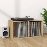 Thumbnail for Schallplatten-Aufbewahrungsbox Sonoma Eiche 71x34x36 cm