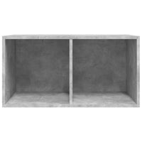 Thumbnail for Schallplatten-Aufbewahrungsbox Betongrau 71x34x36 cm