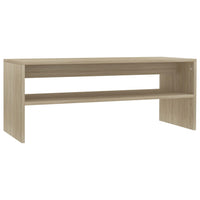 Thumbnail for Couchtisch Sonoma-Eiche 100x40x40 cm Holzwerkstoff