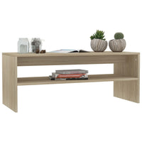 Thumbnail for Couchtisch Sonoma-Eiche 100x40x40 cm Holzwerkstoff
