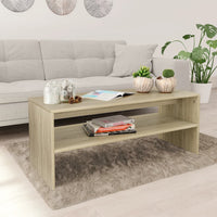 Thumbnail for Couchtisch Sonoma-Eiche 100x40x40 cm Holzwerkstoff