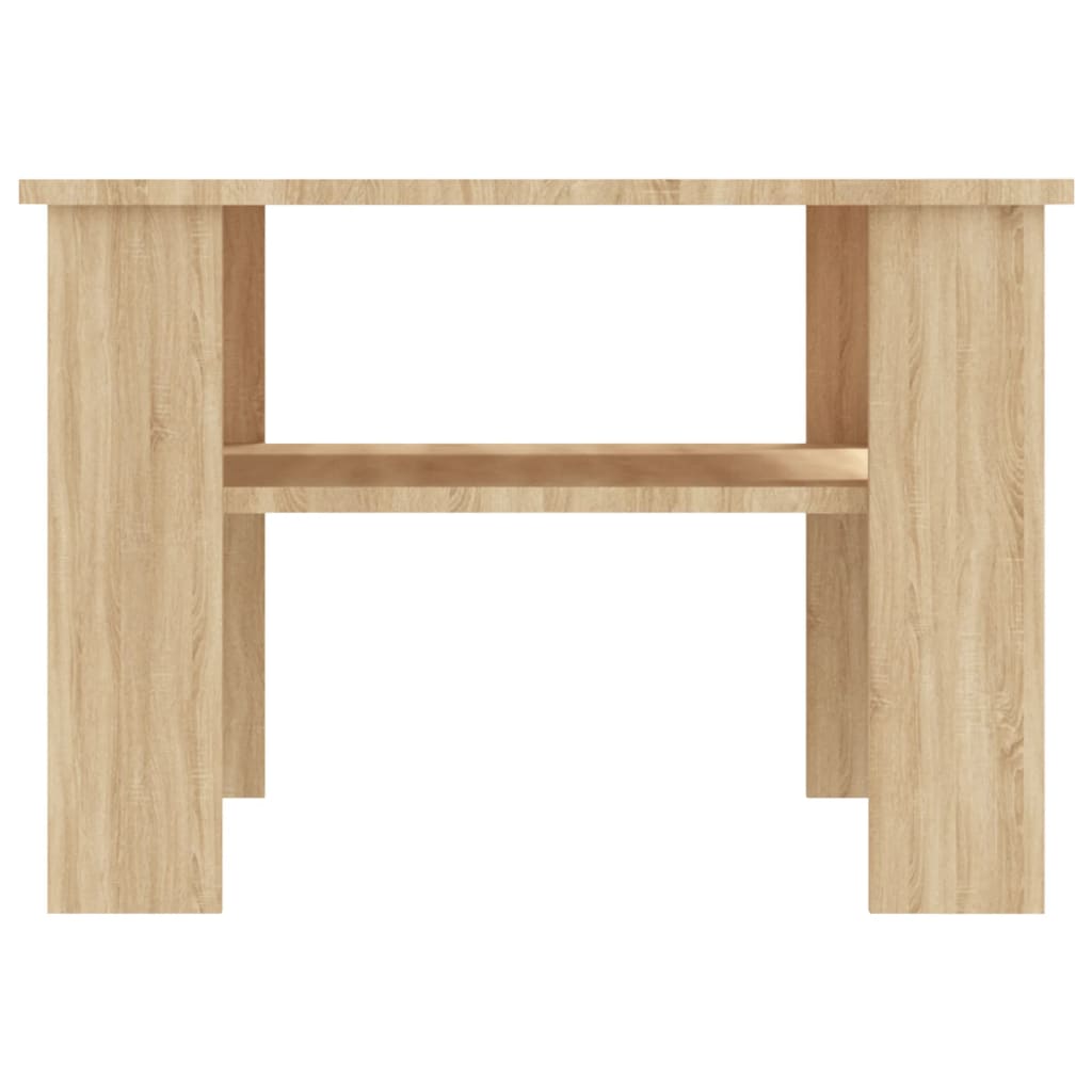 Couchtisch Sonoma-Eiche 60x60x42 cm Holzwerkstoff