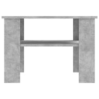 Thumbnail for Couchtisch Betongrau 60x60x42 cm Holzwerkstoff