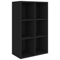 Thumbnail for Bücherregal/Sideboard Schwarz 66x30x98 cm Holzwerkstoff