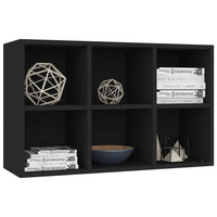 Thumbnail for Bücherregal/Sideboard Schwarz 66x30x98 cm Holzwerkstoff