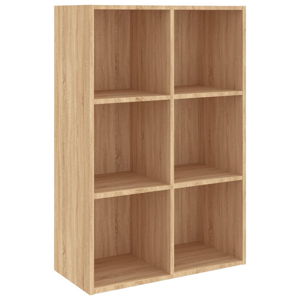 Bücherregal/Sideboard Sonoma-Eiche 66x30x98 cm Holzwerkstoff