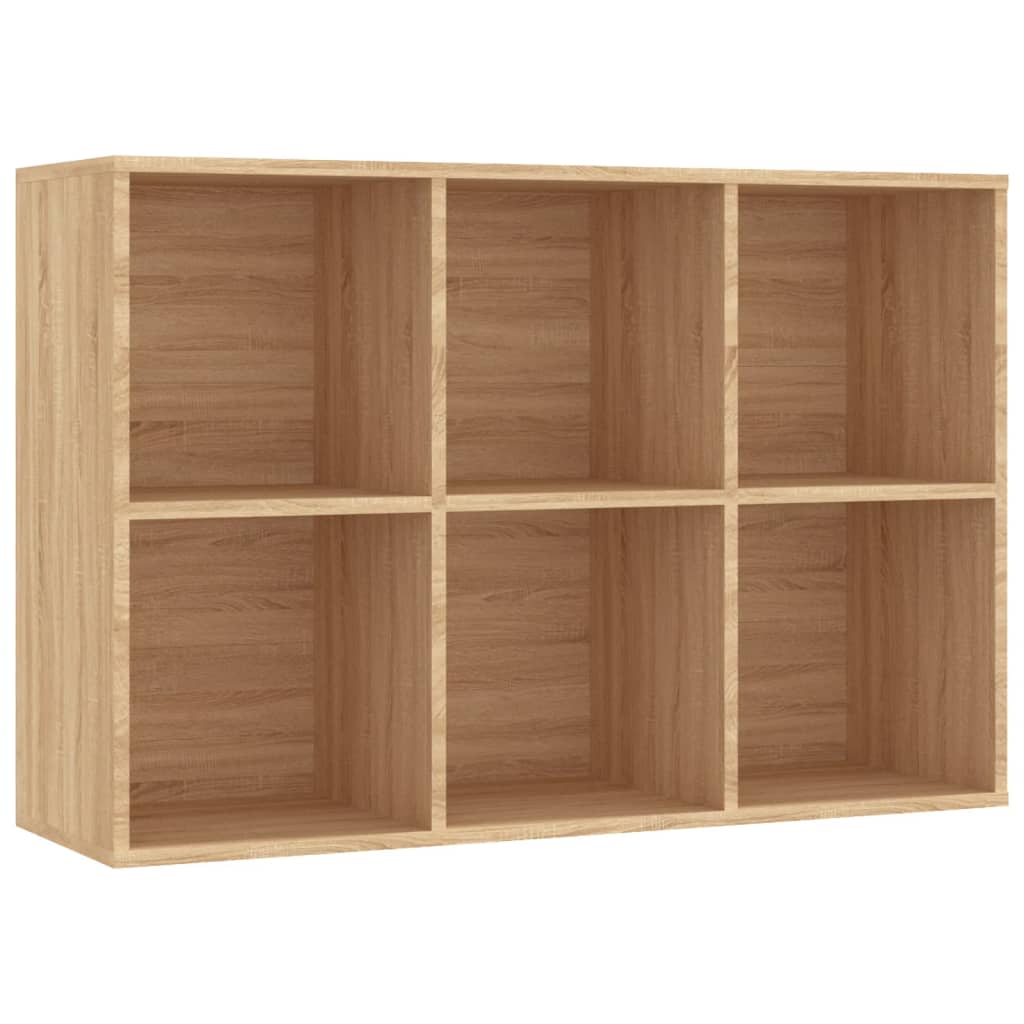 Bücherregal/Sideboard Sonoma-Eiche 66x30x98 cm Holzwerkstoff