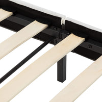 Thumbnail for Bett mit Memory-Schaum-Matratze Kunstleder 180x200cm