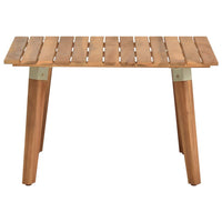 Thumbnail for Garten-Couchtisch 60x60x36 cm Massivholz Akazie