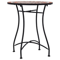 Thumbnail for Bistrotisch Mosaik Keramik Braun 60 cm
