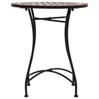 Thumbnail for Bistrotisch Mosaik Keramik Braun 60 cm