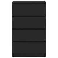 Thumbnail for Sideboard Schwarz 60x35x98,5 cm Holzwerkstoff