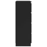 Thumbnail for Sideboard Schwarz 60x35x98,5 cm Holzwerkstoff
