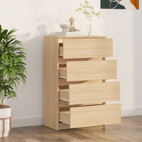 Thumbnail for Sideboard Sonoma-Eiche 60x35x98,5 cm Holzwerkstoff