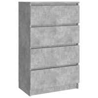 Thumbnail for Sideboard Betongrau 60x35x98,5 cm Holzwerkstoff