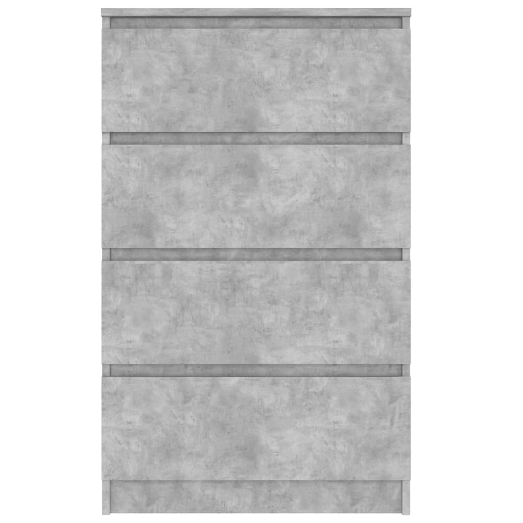 Sideboard Betongrau 60x35x98,5 cm Holzwerkstoff