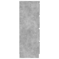 Thumbnail for Sideboard Betongrau 60x35x98,5 cm Holzwerkstoff